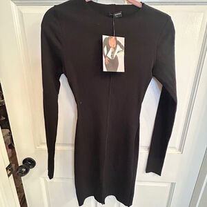 Women's Naked Wardrobe Dress XL Black